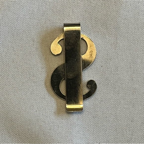 Vintage Four Leaf Clover Money Clip - Picture 2 of 4